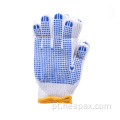 Hespax Anti-Slip Hand Glove PVC Indústria de construção pontilhada